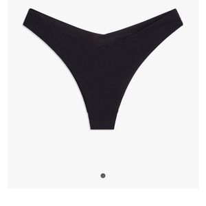 We Wore What Delilah Swim Bottom in Black